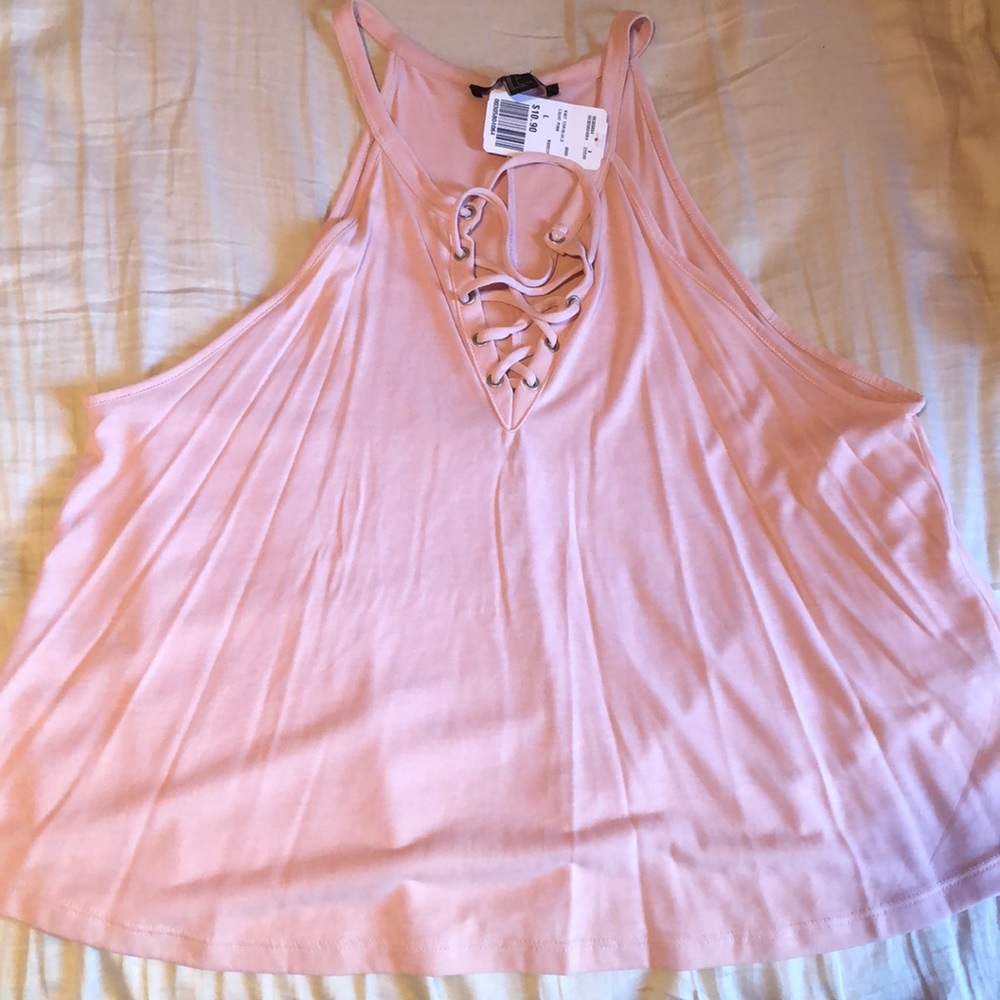 Pink tank top